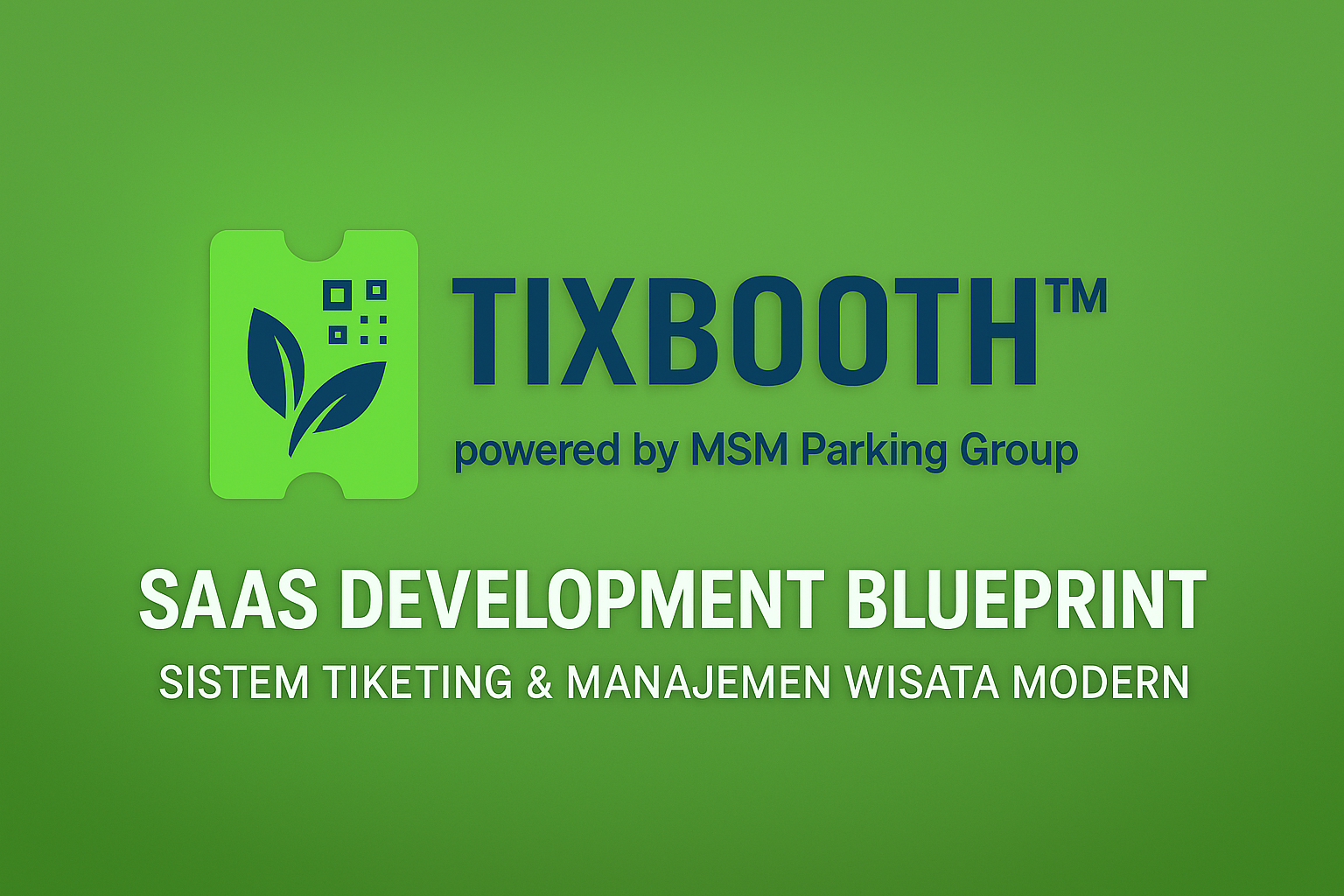Blueprint SaaS TIXBOOTH
